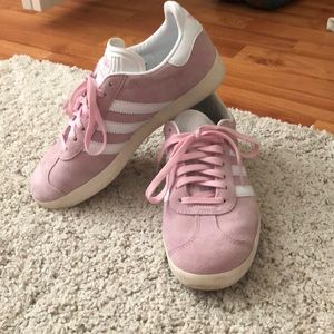 Pink Adidas Gazelle
